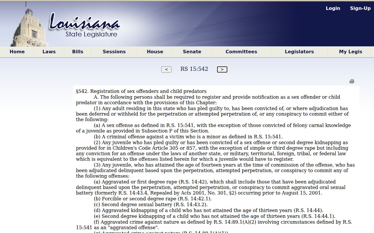 Louisiana Right to Review law for a Garyville personal criminal record check