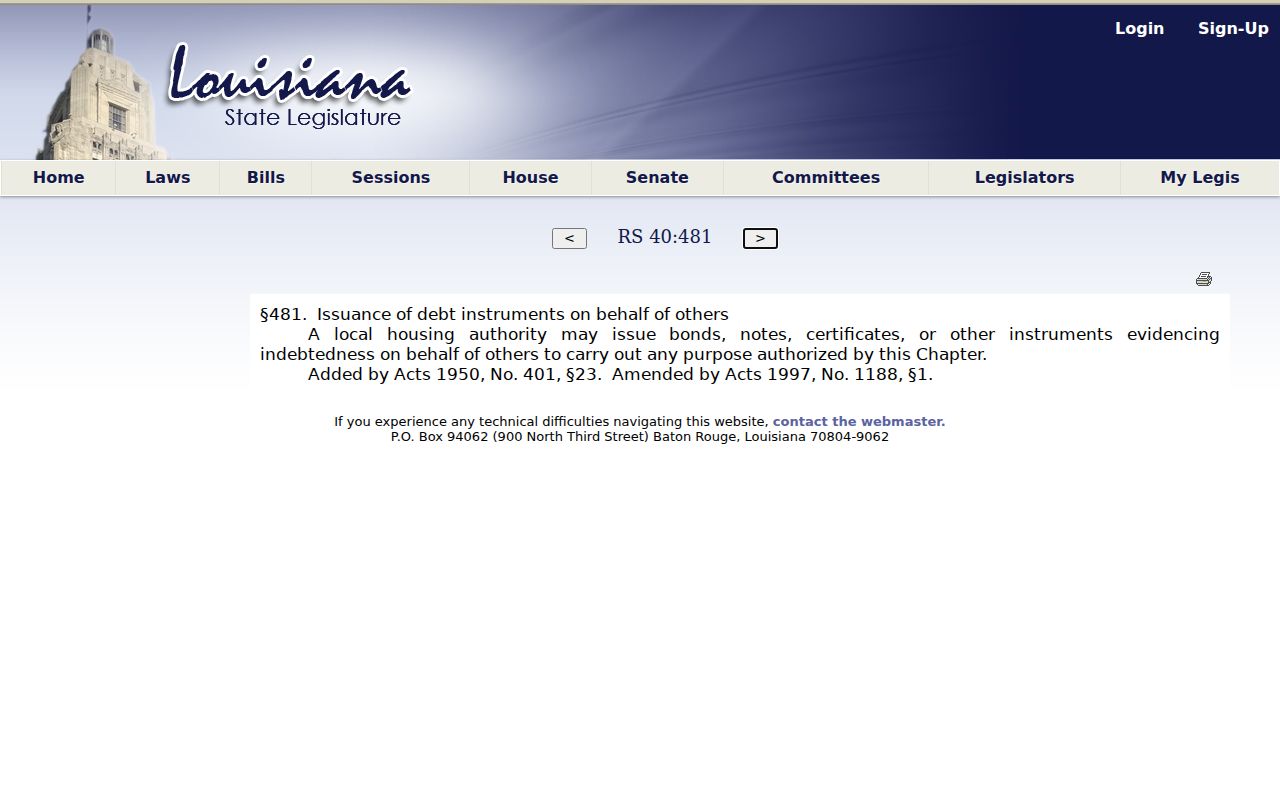Louisiana Public Records Law for St. John the Baptist Parish criminal records